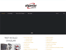 Tablet Screenshot of alganlarelektrik.com